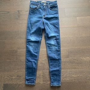 Women’s Levi’s mile high jeans